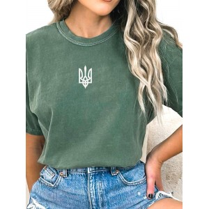Ukraine Inspired Casual T Shirt