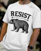 Men's Protect Our National Parks Bear Print Comfy T Shirt