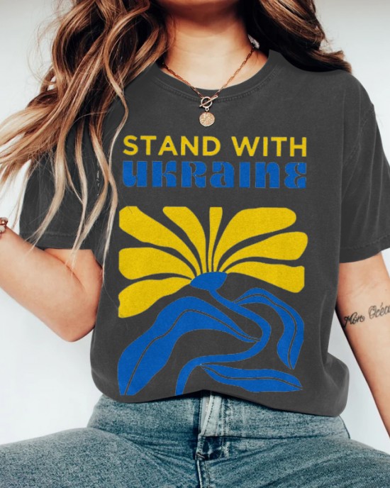 Stand With Ukraine Women's T-shirt