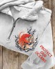 Protect Our Oceans Octopus Embroidery Half-zip Sweatshirt