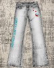 Protect Our Oceans Love Shark Embroidered Women's Micro Pant