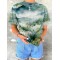 Great Smokey Mountains Landscape Print Cozy T Shirt