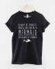 Always Be Yourself Mermaid Print Women's T-shirt