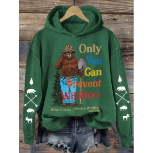 Women's National Park Printed Sweatshirt