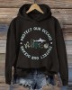 Protect Our Ocean Pattern Zip Up Hoodie
