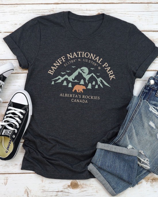 Canadian Rockies Graphic T-shirt