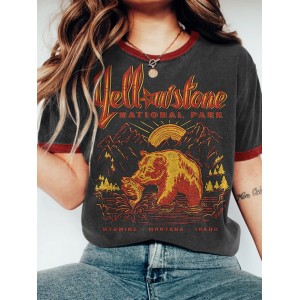 Women's Conservation National Parks Aboriginal Environmental T-shirts