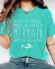 Always Be Yourself Mermaid Print Women's T-shirt