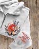 Protect Our Oceans Octopus Embroidery Half-zip Sweatshirt