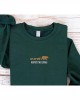 Embroidered Respect For Natives Mama Bear And Cub Ladies Sweatshirt