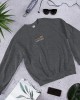 Embroidered Respect For Natives Mama Bear And Cub Ladies Sweatshirt