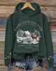 Banff National Park Canada Moose Crew Neck Sweatshirt
