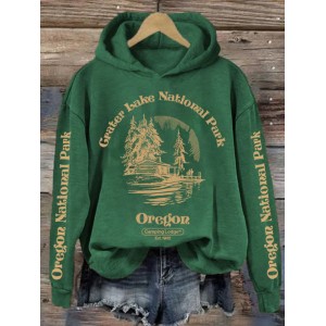 Women's National Parks Printed Sweatshirt