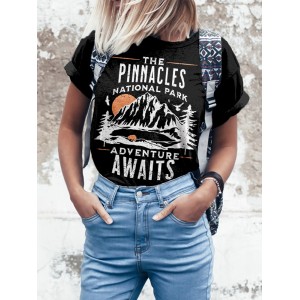 Pinnacles National Park Adventure Awaits Print Cozy T Shirt