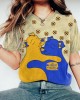 From Ukraine With Hugs And Love Printed Short-sleeved T-shirt
