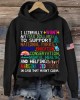 Women's Support National Parks Printed Sweatshirt