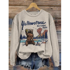 Women's Conservation National Parks Aboriginal Environmental Sweatshirt