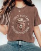 Only You Can Prevent Fascism Embroidery Vintage T-shirt