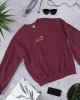 Embroidered Respect For Natives Mama Bear And Cub Ladies Sweatshirt