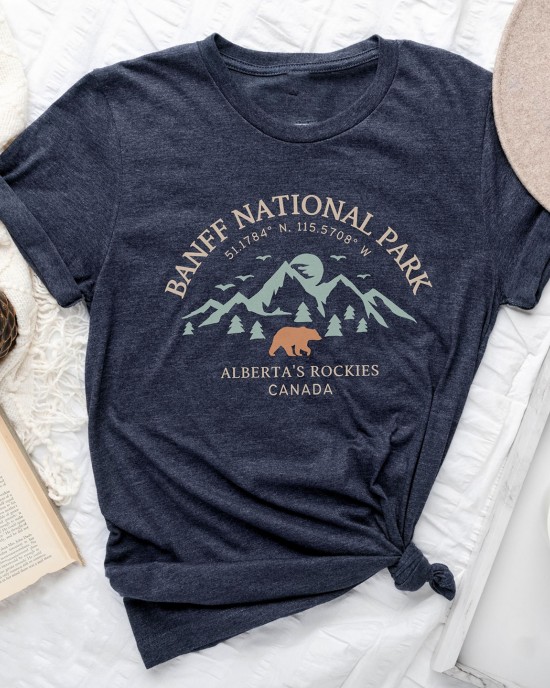 Canadian Rockies Graphic T-shirt